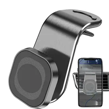 מגנטי פתח אוורור מכונית מחזיק טלפון הידיים חופשיות אוורור רכב טלפון הר GPS הטלפון החכם תמיכה ב-תושבת רכב לאייפון SamsunXiaomi