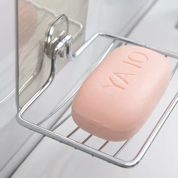 קיר רכוב סבון כלים אגרוף-בחינם מגירה ניקוז בעל מטבח נירוסטה תיבת אחסון השירותים ארגונית מדפים מתלה