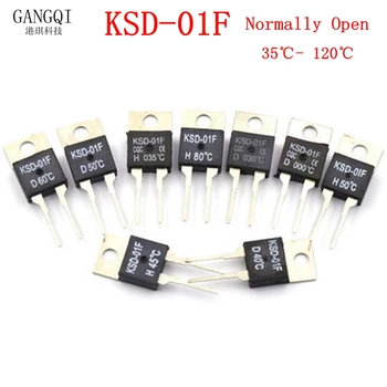 KSD-01F 40~150 מעלות צלזיוס פתוח בדרך כלל טמפרטורת להחליף תרמוסטט תרמי מגן ל-220