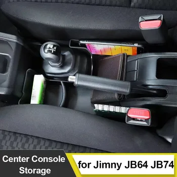 ABS הרכב במרכז הקונסולה תיבת אחסון סוזוקי ג ' ימיני JB64 JB74 2019 2022 הפנים מחזיק כוסות טלפון ארגונית מאכסנים אביזרים
