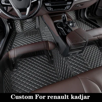 מכונית אישית שטיח הרצפה עבור רנו Kadjar שטיח עמיד למים באיכות גבוהה 1 יח ' כרית כף הרגל אוטומטי אביזר
