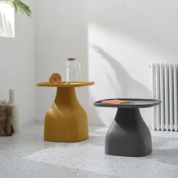 עיצוב חדש מרובע תה שולחן פשוט אישיות השינה תה שולחן יצירתי הסלון בצד כמה מרפסת חיצונית שולחן