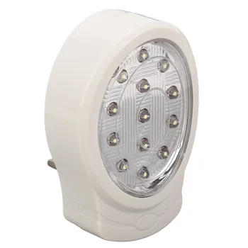 LED אור חירום 2W לבן קר 2 ציוד חיסכון באנרגיה נטענת לחבר הפסקת חשמל אור AC110‑240V LED אור אי ספיקת