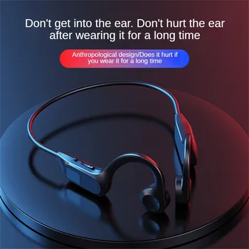 Wireless אוזניות הולכה עצם אוזניות Bluetooth 5.3 עמיד למים ספורט אוזניות עם מיקרופון עבור אימונים ריצה נהיגה