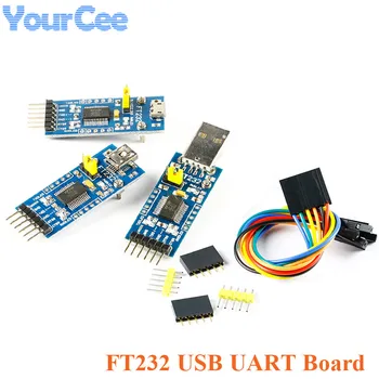 FT232RL FT232R USB-to-TTL מודול תקשורת FT232 UART לוח מודול מברשת סוג מיני מיקרו ממשק