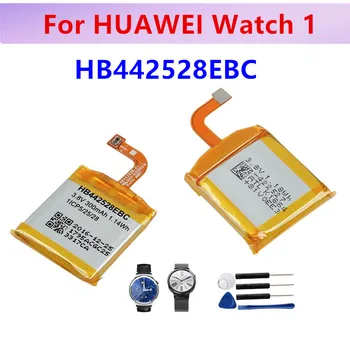 חדש סוללה מקורית HB442528EBC עבור HUAWEI שעון 1 Watch1 HB442528EBC 300mah סוללה סוללות+כלים