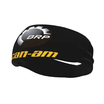 טרקטורונים BRP יכולים לוגו ספורט Headbands עבור רכיבה על אופניים ללא להחליק אלסטי לחות הפתילה הזיעה נשים גברים