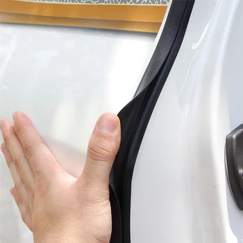 דלת המכונית ב ' עמוד גומי איטום רצועת החיצוני אביזרים עבור טויוטה לנד קרוזר פרדו 200 LC200 2008-2021