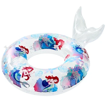 PVC הבריכה צף הטבעת פאייטים בת ים בריכת שחייה מעגל חלקה ילדים ללבוש עמיד נוח לשימוש חוזר לחופשת הקיץ