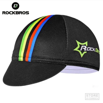 ROCKBROS רכיבה על אופניים סרט-מצח, כובע בקסדת אופניים ללבוש רכיבה על אופניים ציוד כובע לגברים של מירוץ האופניים ססגוניות גודל חינם רכיבה קאפ