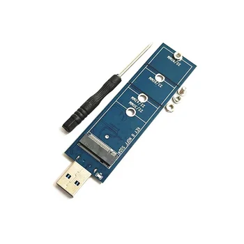 M. 2 NGFF כונן הזיכרון המוצק כדי USB3.0 כרטיס מתאם מ. 2 SATA פרוטוקול B-מיי ניידים אחסון חשופים כרטיס מתאם כרטיס
