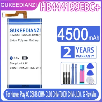 GUKEEDIANZI HB444199EBC 4500mAh עם מסגרת סוללה עבור Huawei הכבוד 4C C8818 CHM-CL00 CHM-UL00 CHM-U01 CHM-TL00H Batteria