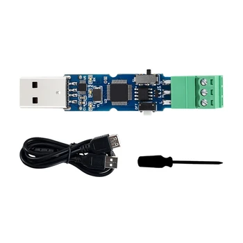 Waveshare USB יכול מתאם מנתח 5Kbps-1Mbps מיקרו-בקרים stm32 צ ' יפ ערכת מרובים עובד מצבי מולטי מערכת תואם