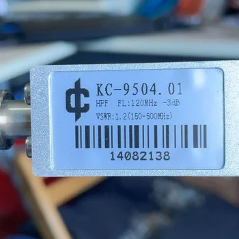 High-pass filter preselector KC9504.02HPF כוונון יחידה להדפסה דו-צדדית אפשרות 110MHz