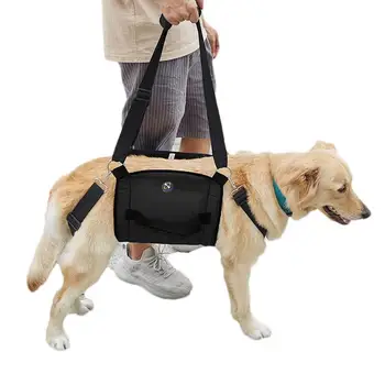 הכלב להרים את הרתמה כלב גדול קלע מדרגות עוזר מחמד שיקום מעליות האפוד מתכוונן לנשימה רצועות עבור זקנים נכים משותפת